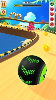 Ball Going Ball Rolling Games android App screenshot 1